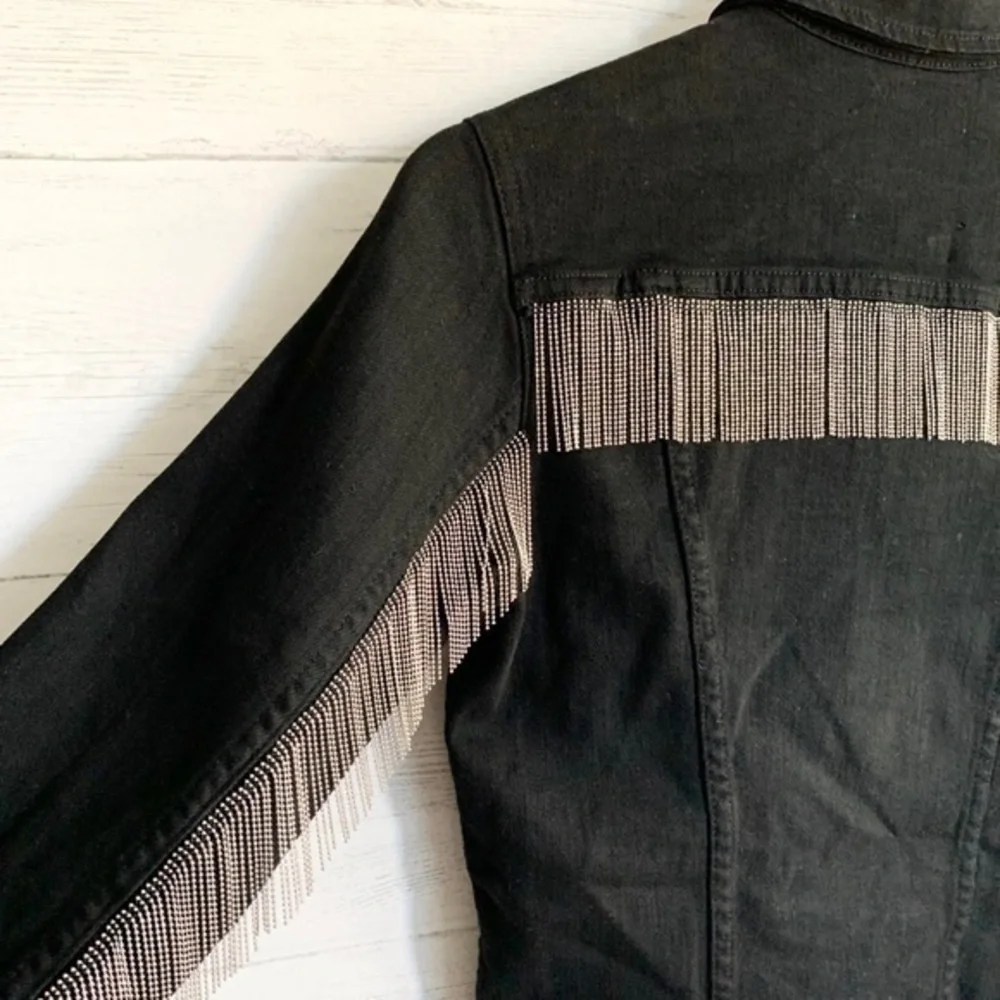 L’agence Janelle Cropped Black Jacket - Picture 7 of 14